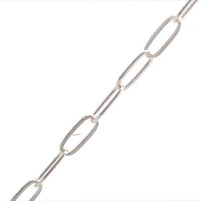 7" Encircle Petite PapercClip Permanent Bracelet in Silver by B&C
