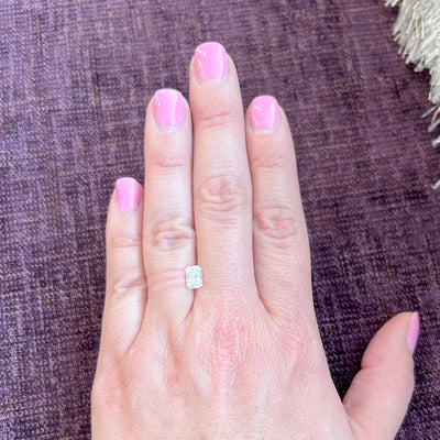 0.98 CT Radiant Lab-Grown Diamond VS1 F IGI