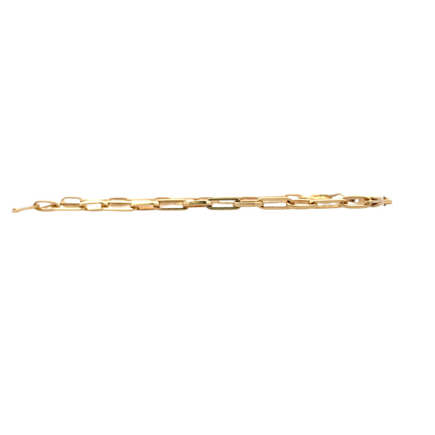 ESTATE Fancy Link Bracelet in Yellow Gold