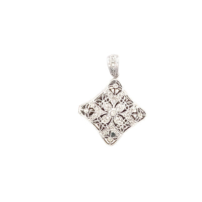 ESTATE VFiligree Enhancer in White Gold