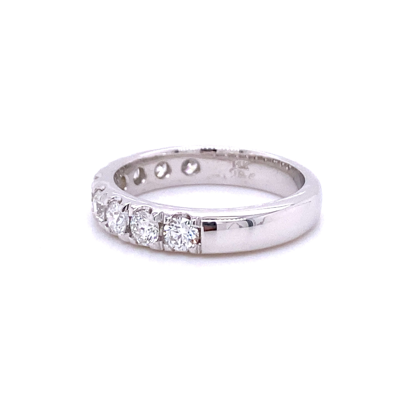 Diamond Anniversary Band in White Gold by B&C