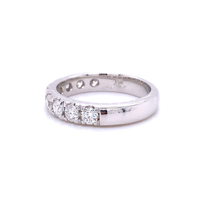 Diamond Anniversary Band in White Gold by B&C