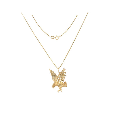 ESTATE Eagle Pendant in Yellow Gold