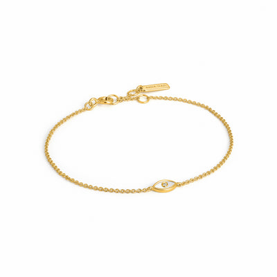 Ania Haie Gold Filled Evil Eye Bracelet B030-01G
