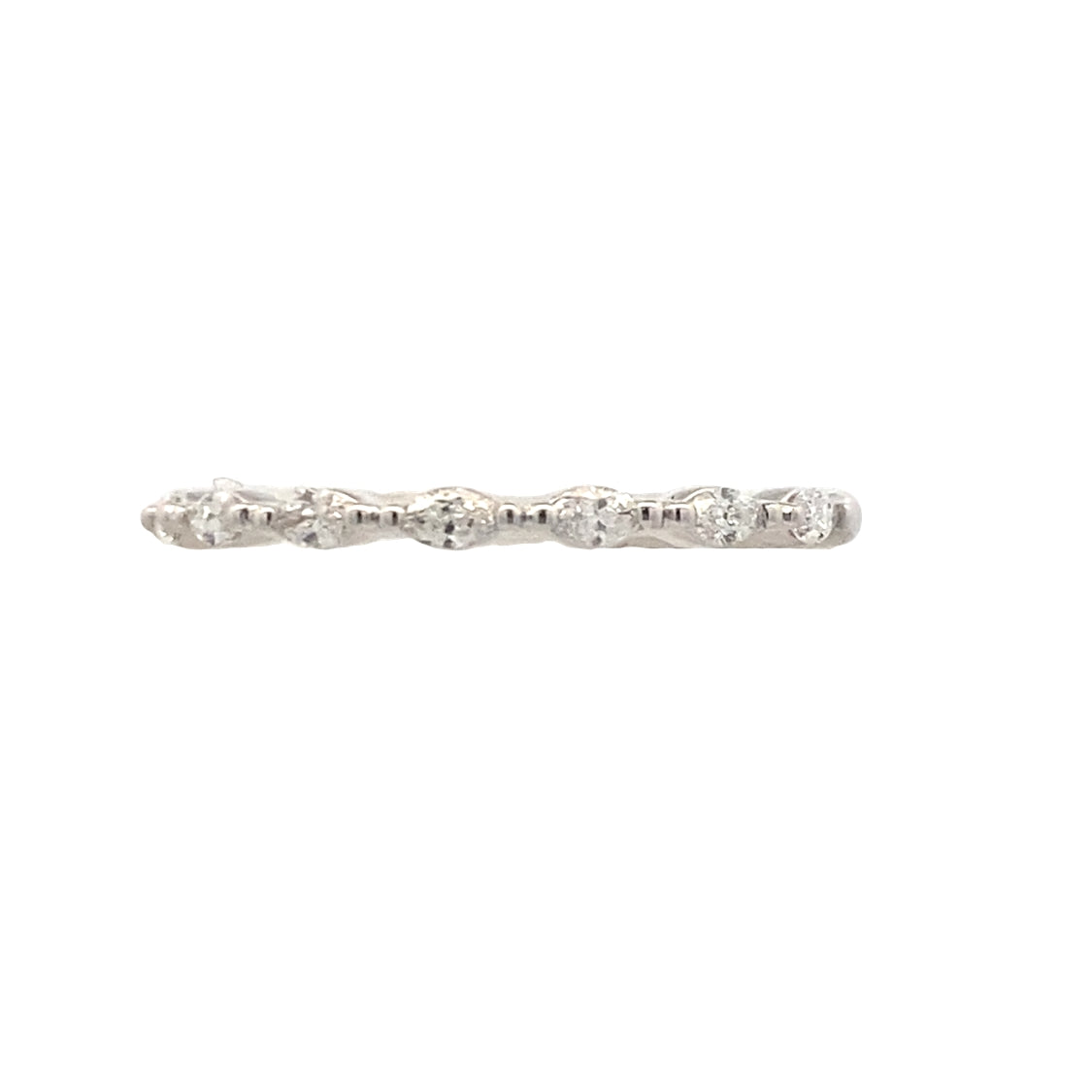 Diamond Anniversary Band in 14K White Gold by Gabriel & Co.