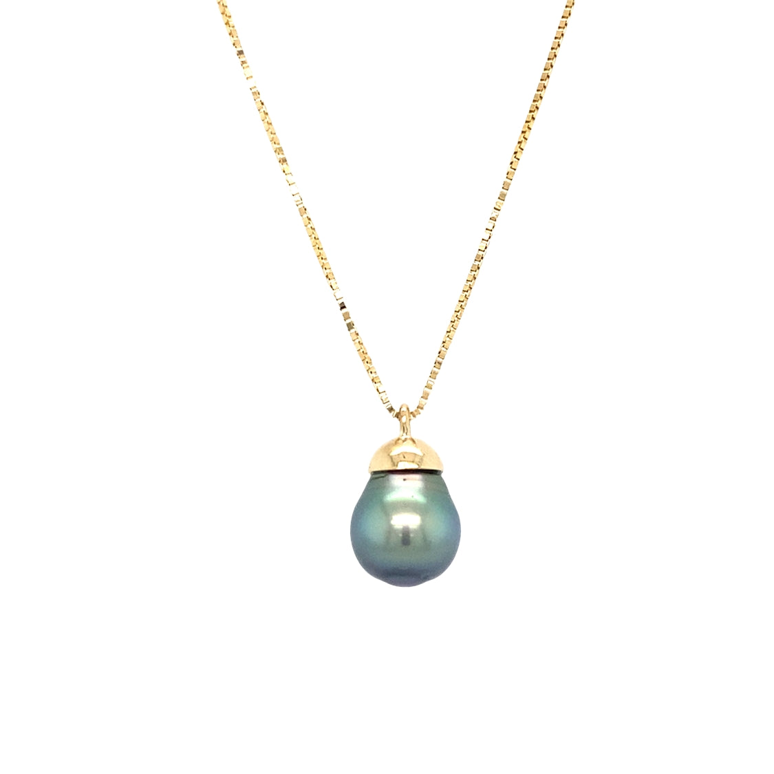 ESTATE South Sea Pearl Pendant in Yellow Gold