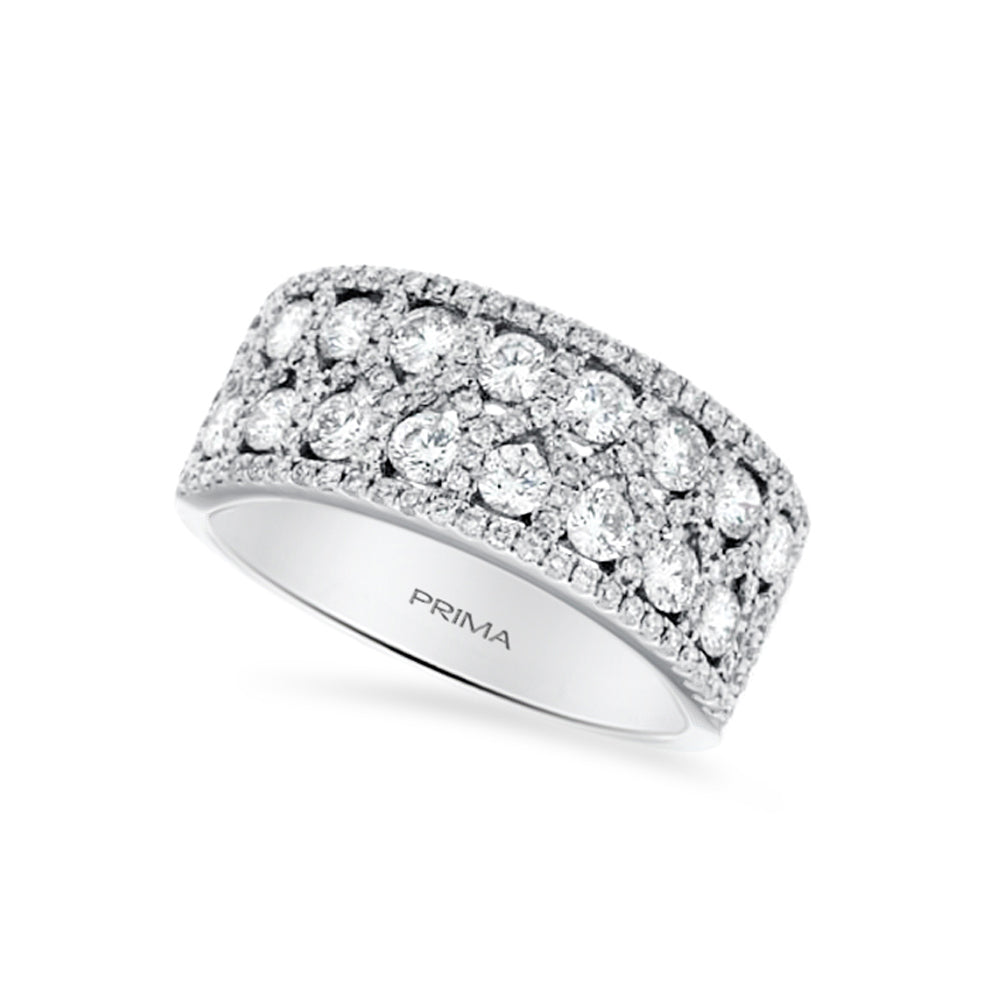 Brian's Vault 14 Karat Contemporary Style Diamond Fashion Ring - Lady's PR1313D