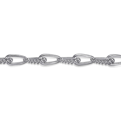 Gabriel & Co. Silver Fancy Link Silver Bracelets TB4959-75SVJJJ