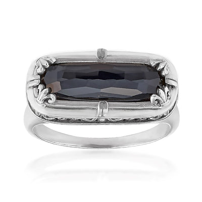 Anatoli Jewelry, Inc. Sterling Silver Hematite Ring 8044R7-H