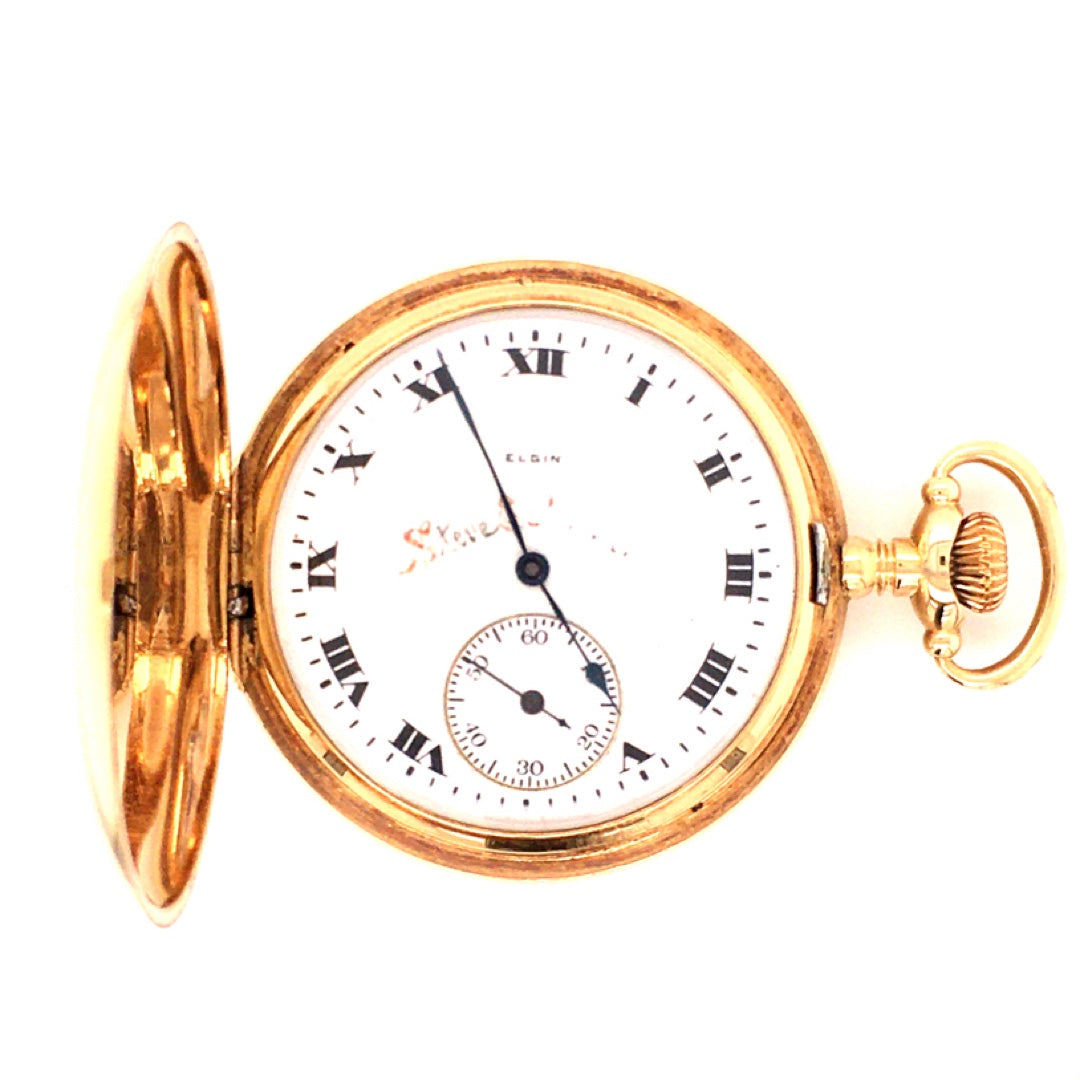 Estate 14K Elgin Pocket Watch