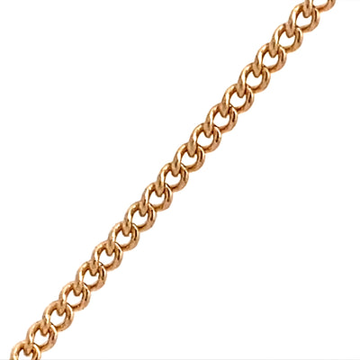 Encircle 14K Yellow Gold Curb Chain Permanent Jewelry Bracelet BCB-PB2YG