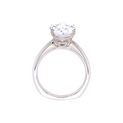 Beeghly & Co. 14 Karat Solitaire Oval Engagement Ring BCR-12