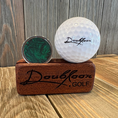 The Green Phantom Golf Ball Marker in Tungsten
