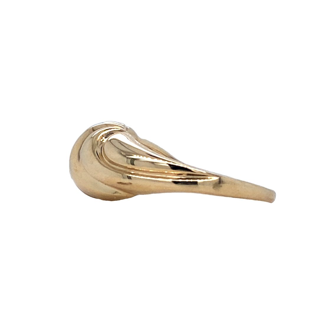 ESTATE Dome Ring in Yellow Gold