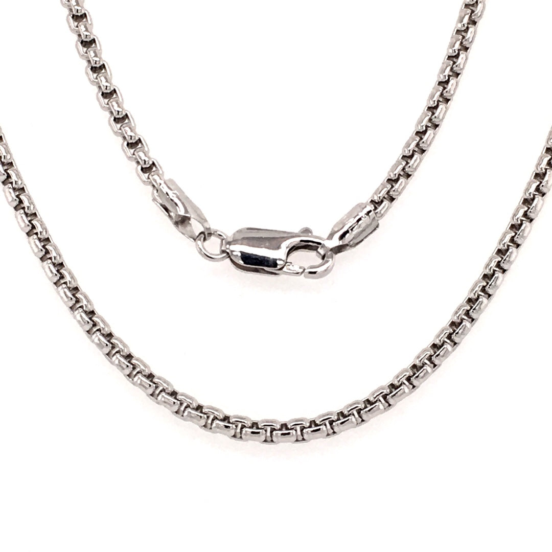 Sterling Silver Box Style Chain  C10056S/2400