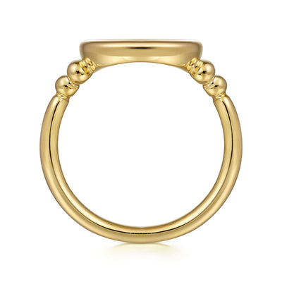 Diamond Cluster Ring in Yellow Gold