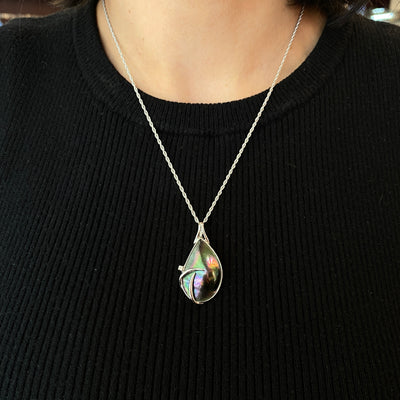 ESTATE Mabe Pearl Enhancer in White Gold