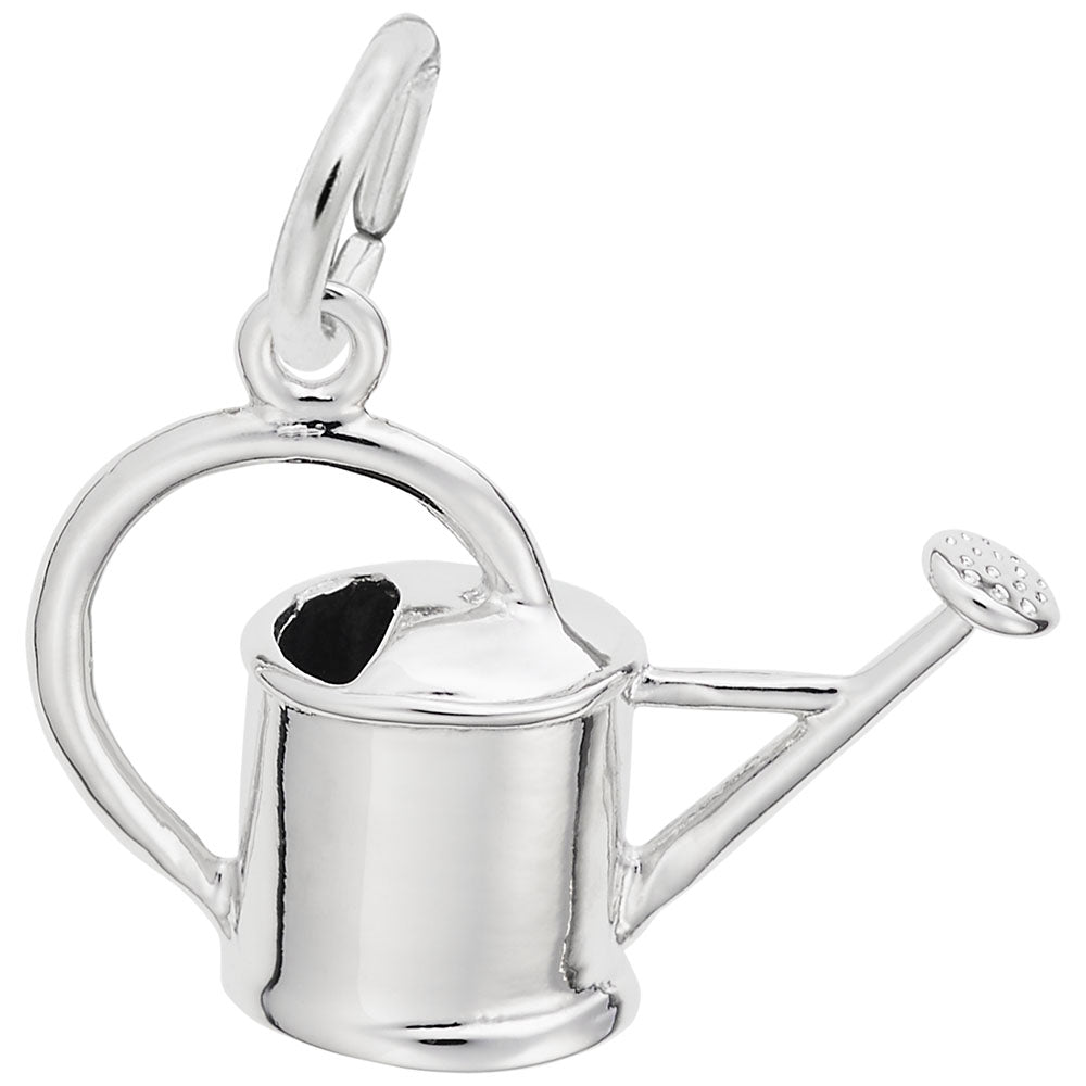 Watering Can Charm in SIlver
