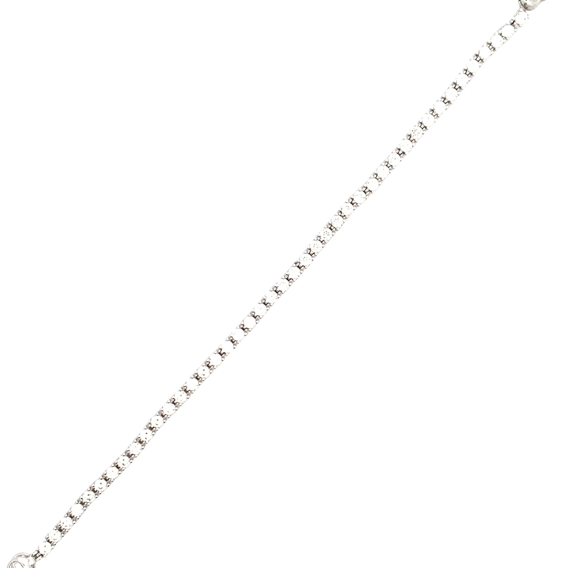 CZ Tennis Bracelet in Silver by Ti Sento Milano