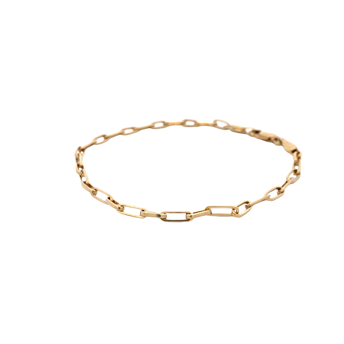 ESTATE Fancy Link Bracelet in Yellow Gold