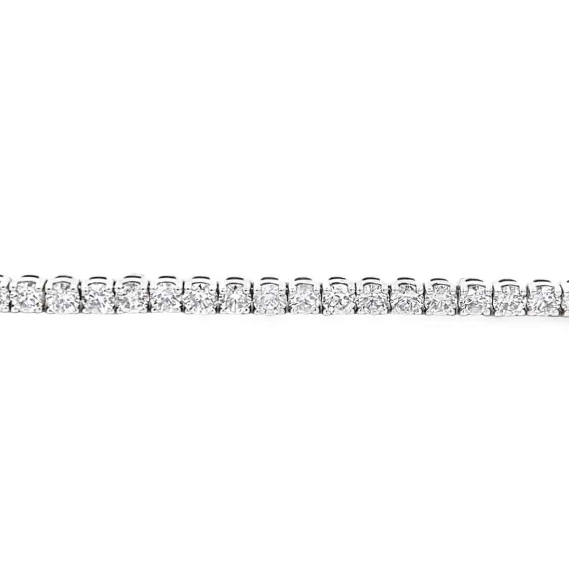 14 Karat White Gold Diamond Tennis Bracelet B401500-14WF