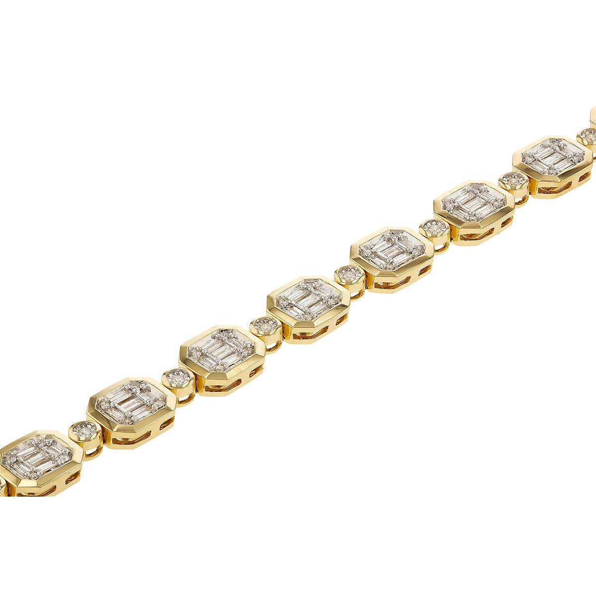 Allison Kaufman Co. 14KY Diamond Bracelets B1423