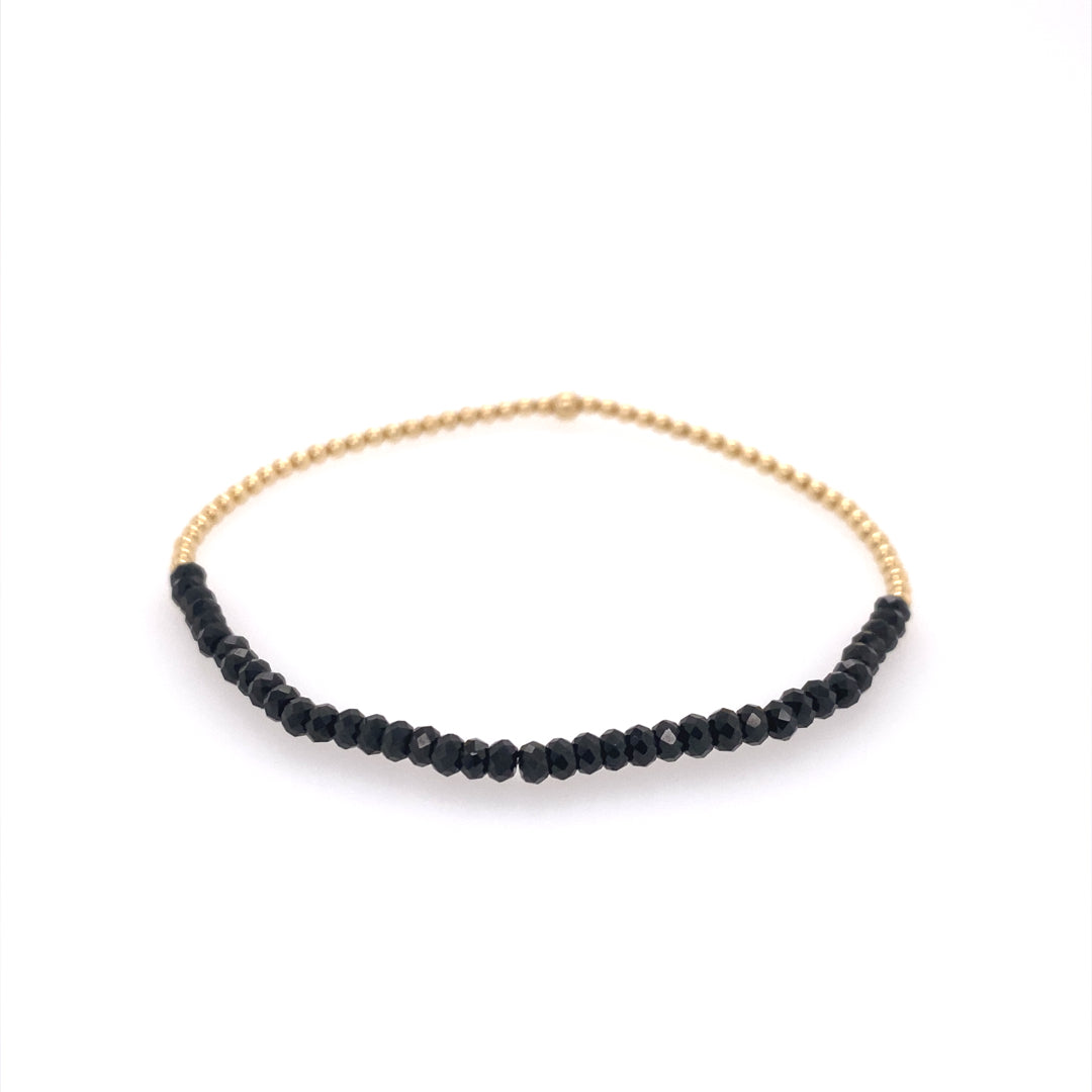 Karen Lazar Design Gold Filled Bead Gemstone Bracelet 2YBSA700