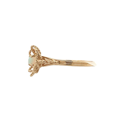 ESTATE Opal Ring in Yellow Gold