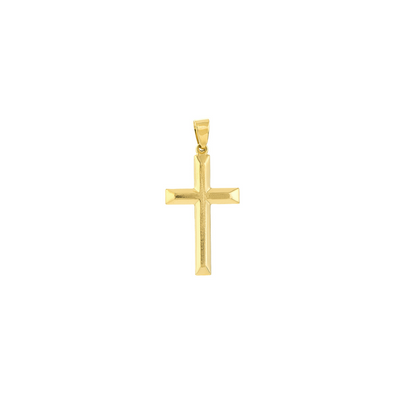 14 Karat Yellow Gold Cross Pendant TM004978-14Y