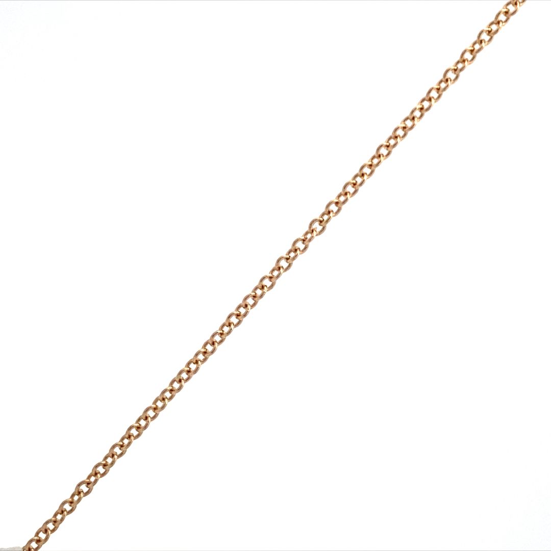 Encircle 10 Karat Cable Chain Permanent Bracelet BCB-PB5YG
