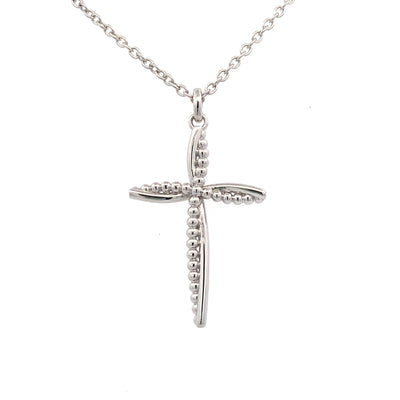 Bujukan Cross in Silver by Gabriel & Co.
