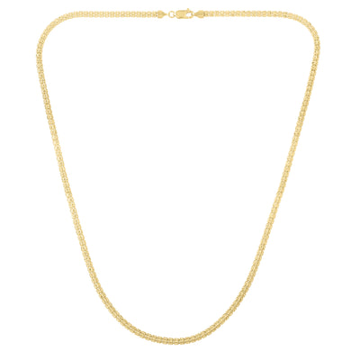 Royal Chain 14 Karat Fancy Link Gold Chains ICED130-18