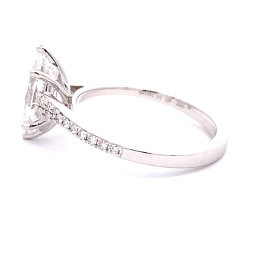 Simon G Jewelry 18 Karat Marquise Shaped Engagement Ring LR2507-MQ
