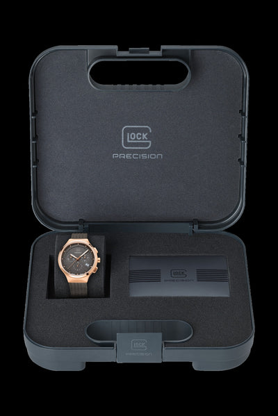 Glock Precision Black & Rose Chronograph GW-17-2-18
