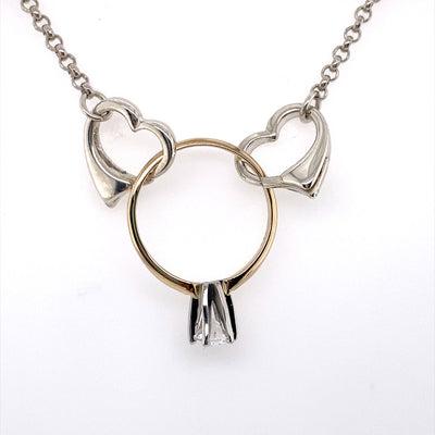 Beeghly & Co. Sterling Silver Maternity Necklace
