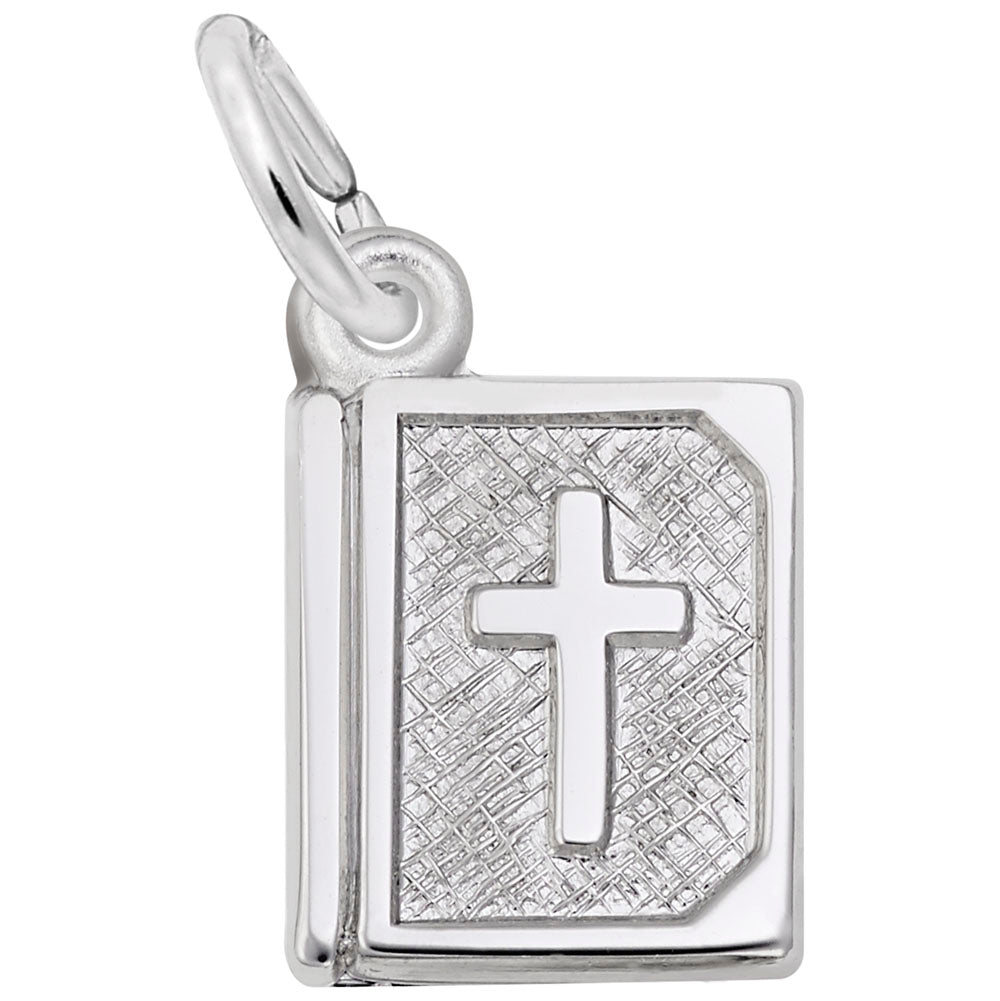 Bible Charm in Silver