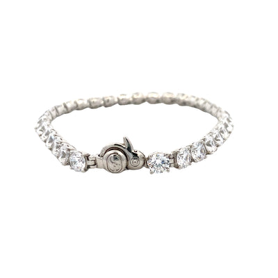 CZ Tennis Bracelet in Silver by Ti Sento Milano