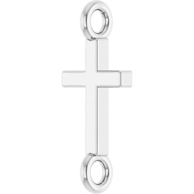 Silver Permanent Bracelet Cross Link 2002824:109:S