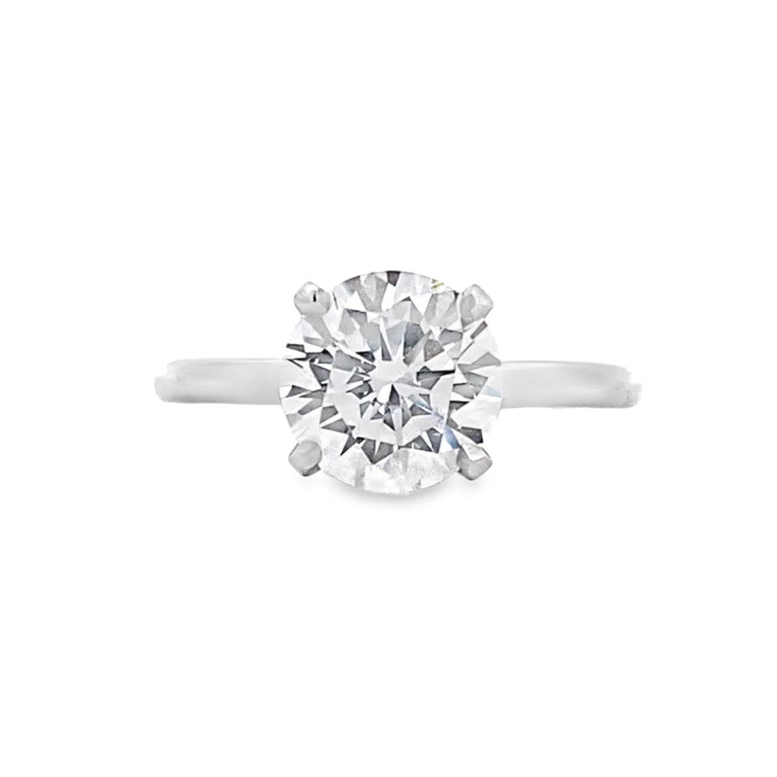 Beeghly & Co. Platinum Solitaire Diamond Engagement Ring BCR-AS-Solitiare
