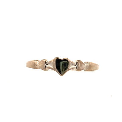 Child's Heart Ring in Silver