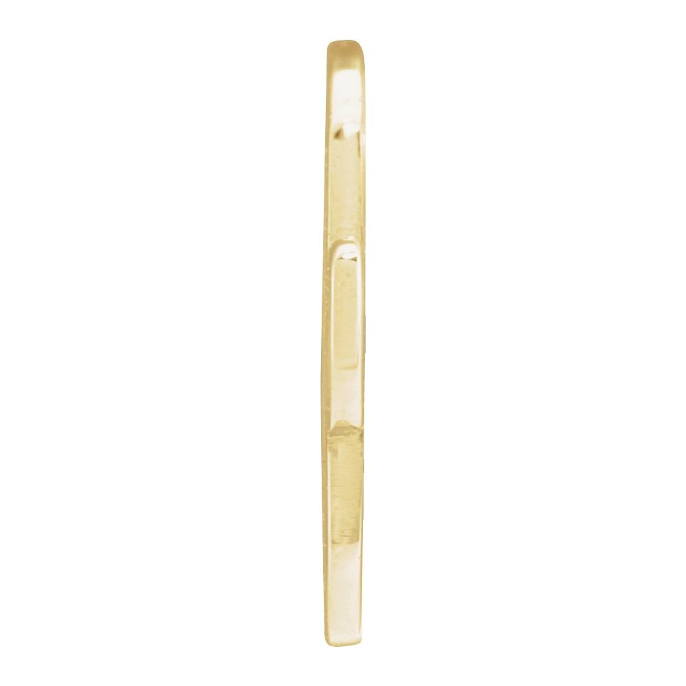 Yellow Gold Script 'A' Link