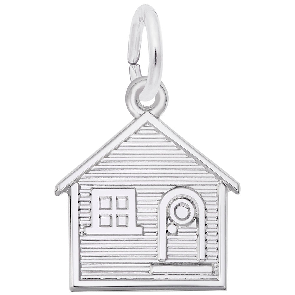 House Charm  in Silver