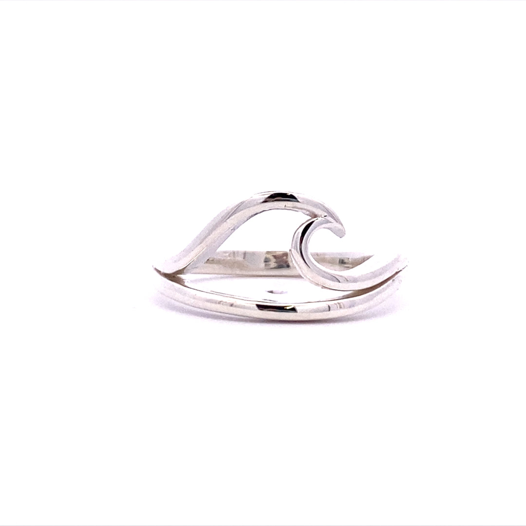 Beeghly & Co. Sterling Silver Wave Style Ring