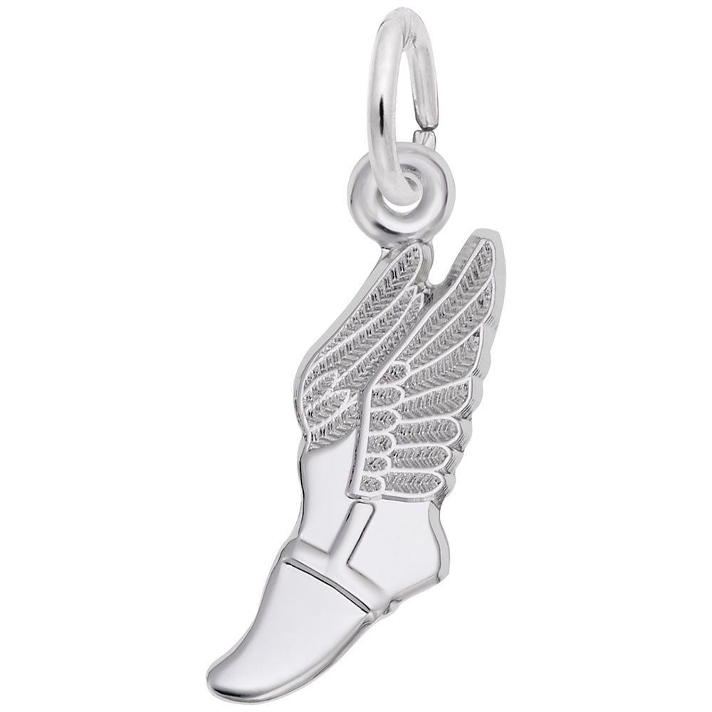 Rembrandt Q. C.  Sterling Silver Winged Shoe Charm 7845