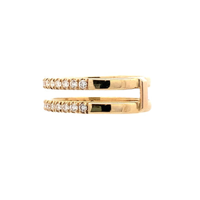 .44CTW Diamond Wrap Band in 14K Yellow Gold, by B&C