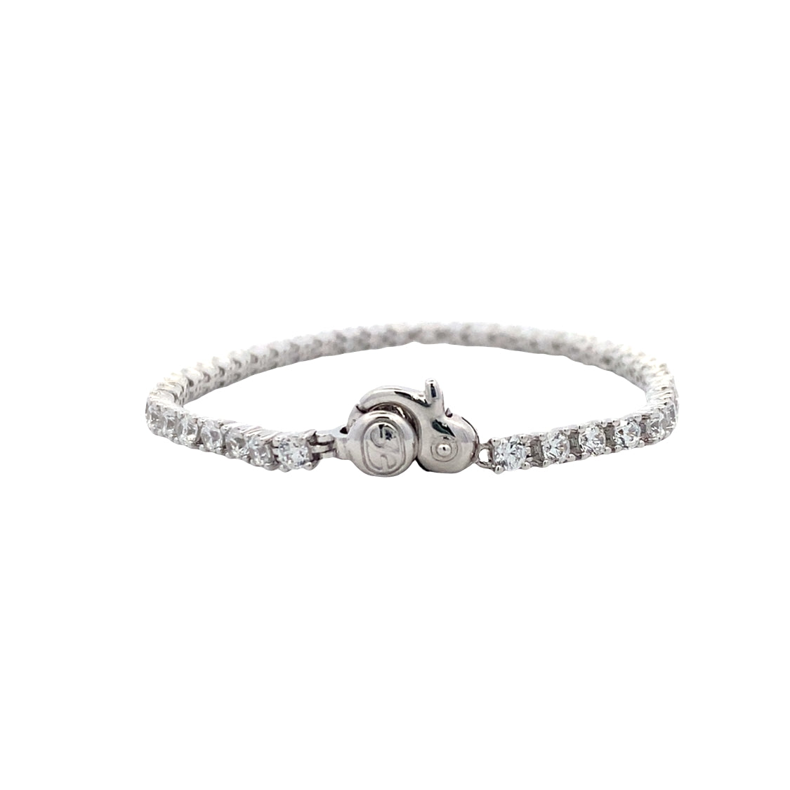 CZ Tennis Bracelet in Silver by Ti Sento Milano