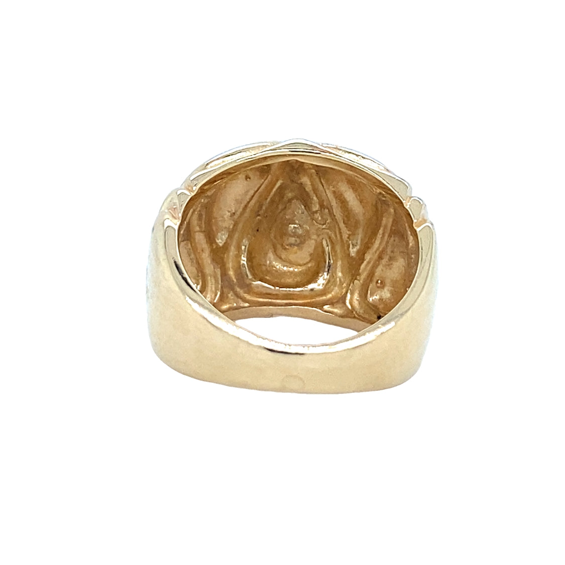 ESTATE Statement Ring in Yellow Gold
