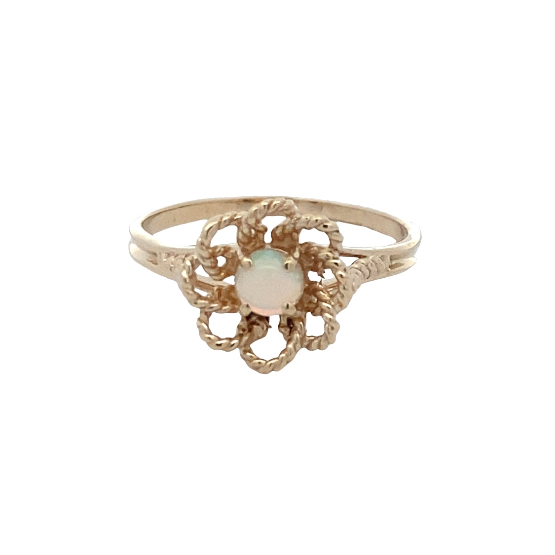 ESTATE Opal Ring in Yellow Gold