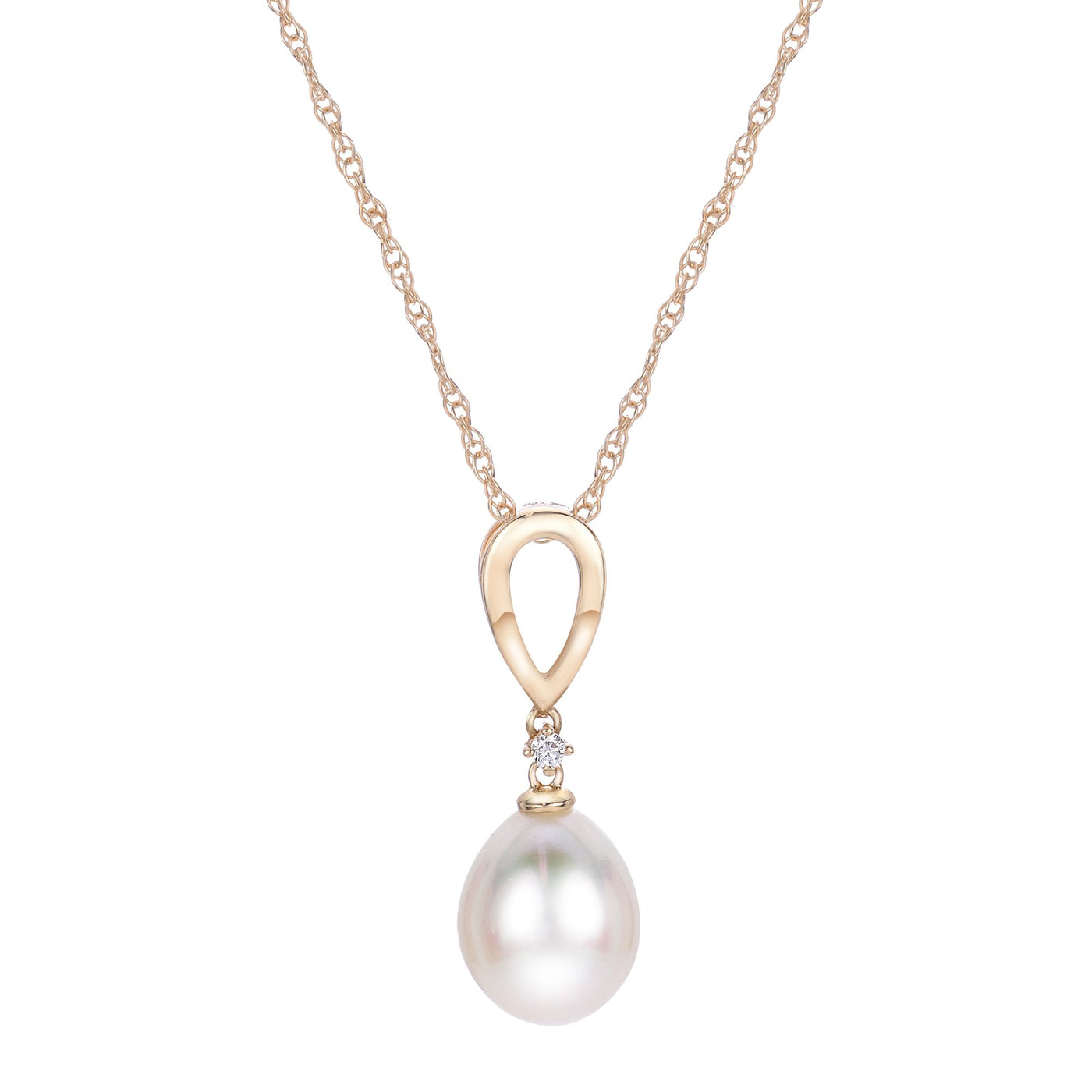 Imperial Pearl 14 Karat Drop Style Pearl Pendants 984786/FW18