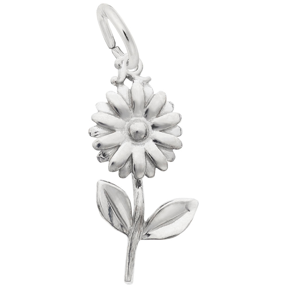 Rembrandt Q. C. Sterling Silver Daisy Charm  8311